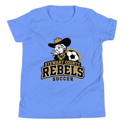 Performance | Youth T-Shirt | Stewart County Soccer | Crest Logo