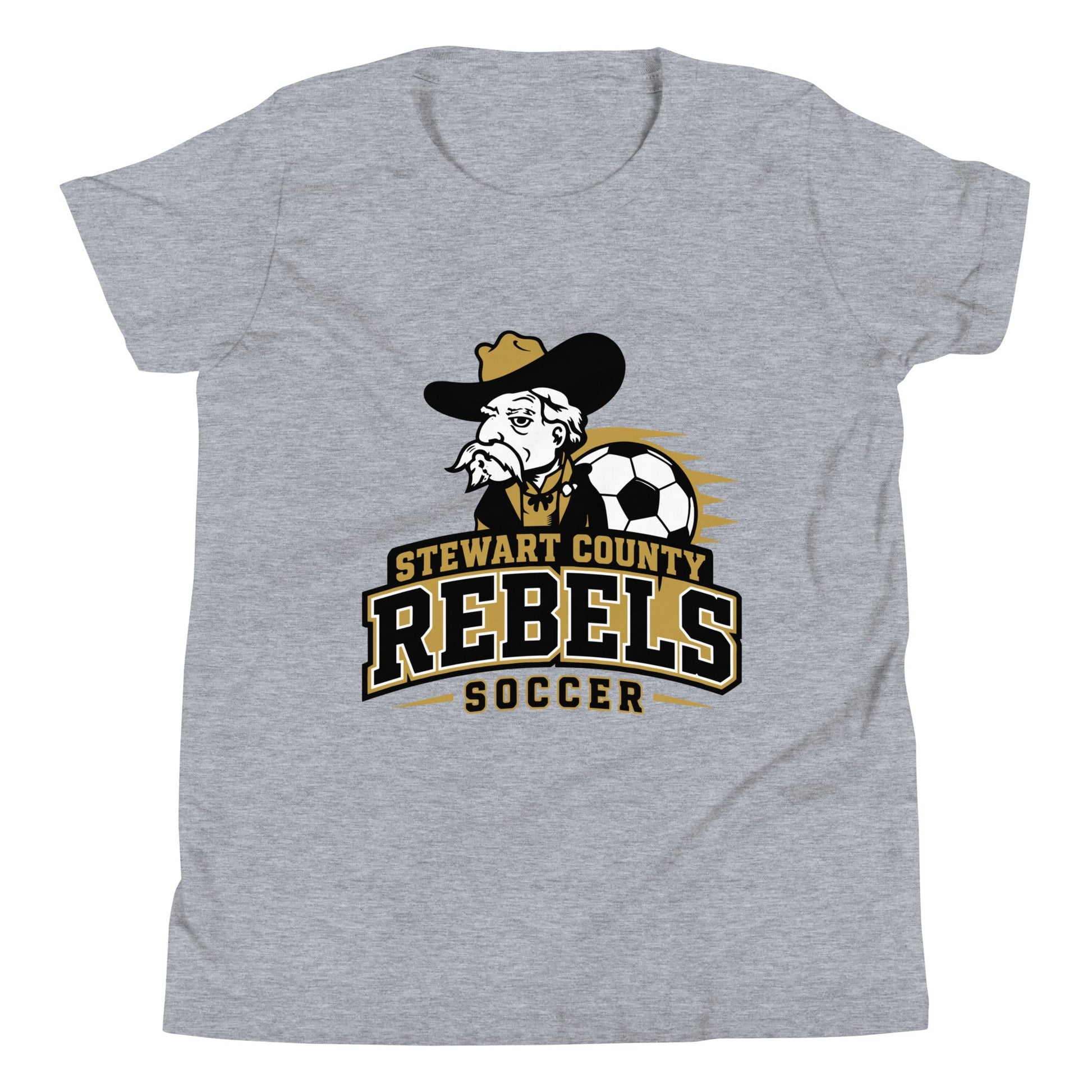Performance | Youth T-Shirt | Stewart County Soccer | Crest Logo
