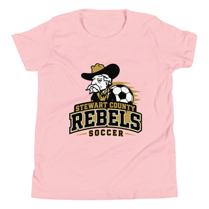 Performance | Youth T-Shirt | Stewart County Soccer | Crest Logo
