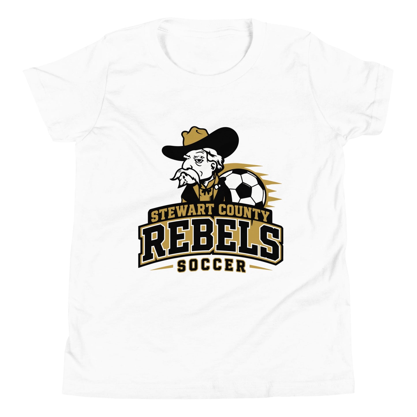 Performance | Youth T-Shirt | Stewart County Soccer | Crest Logo