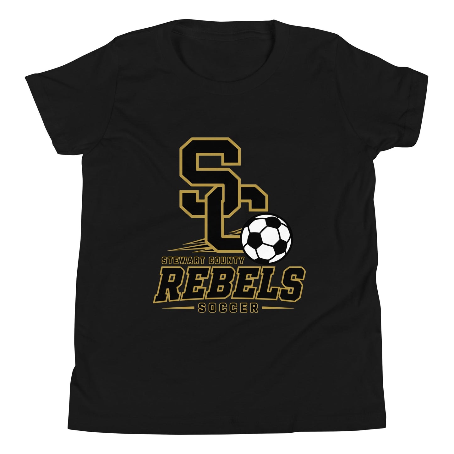 Performance | Youth T-Shirt | Stewart County Soccer | Vanguard Logo