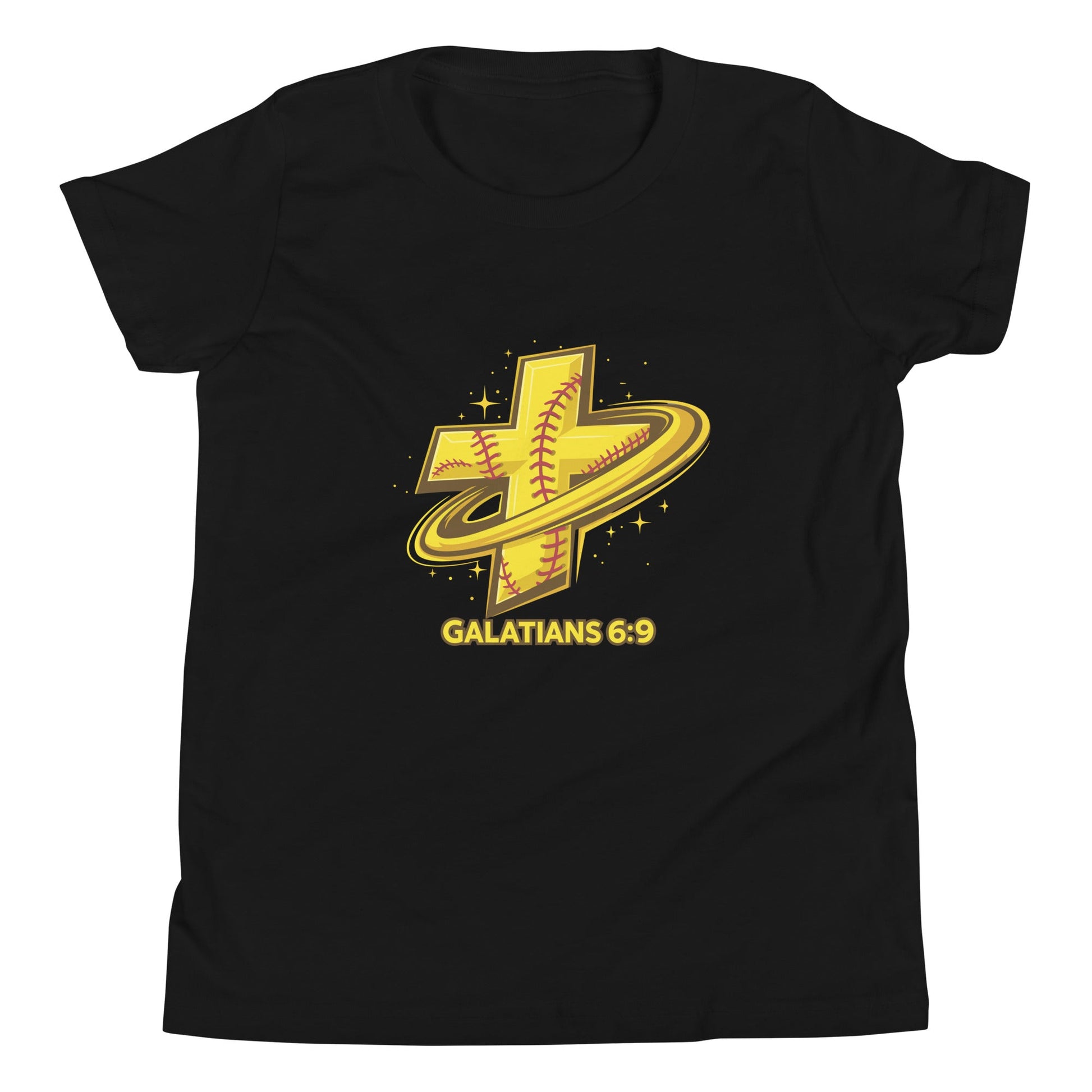 Performance | Youth T-Shirt | Stingers Softball | Galatians 6:9 Logo