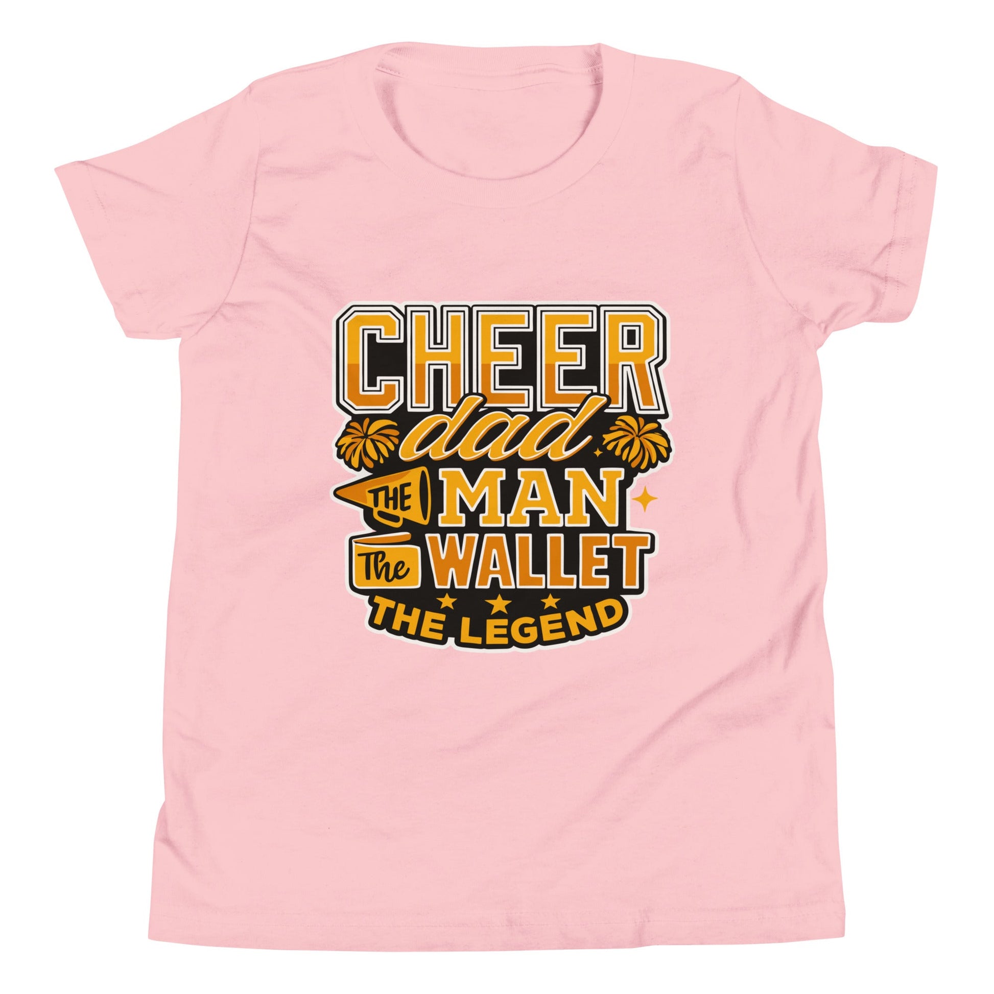 Performance | Youth T-Shirt | Sunset Surge All-Star Cheerleading | Cheer Dad Legend Logo