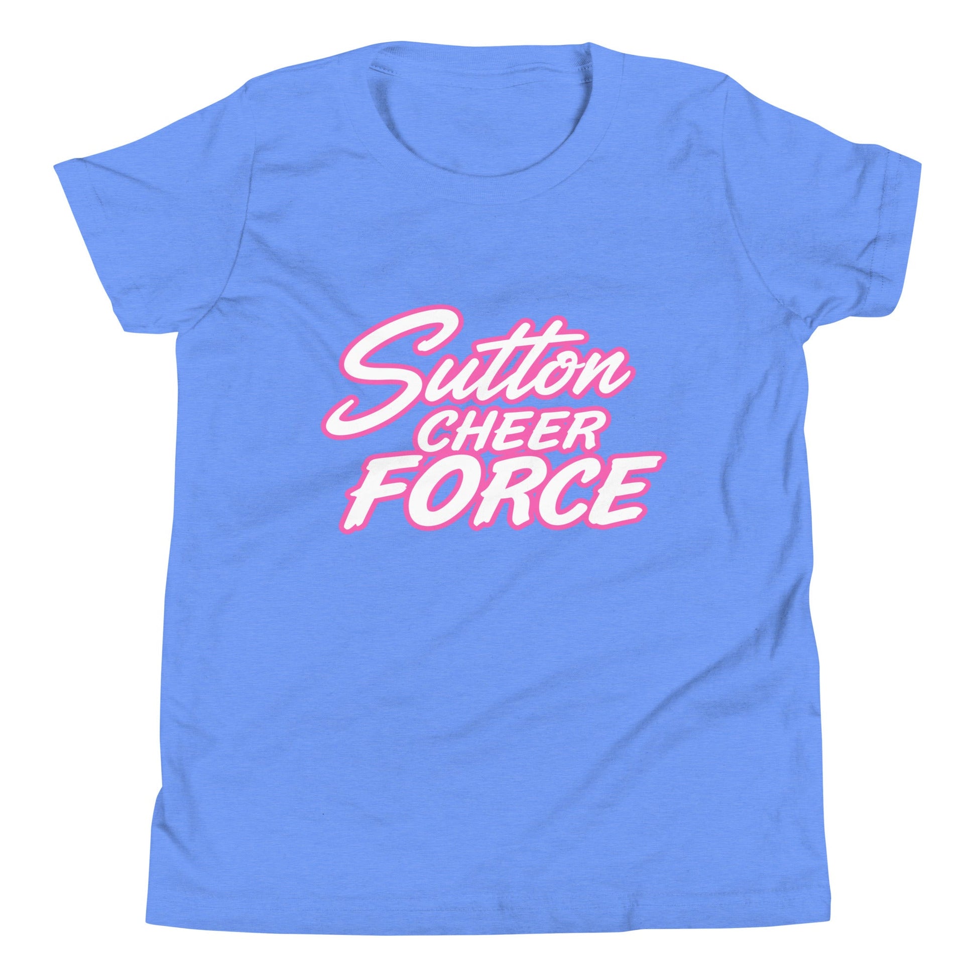 Performance | Youth T-Shirt | Sutton Cheer Force | Script Logo
