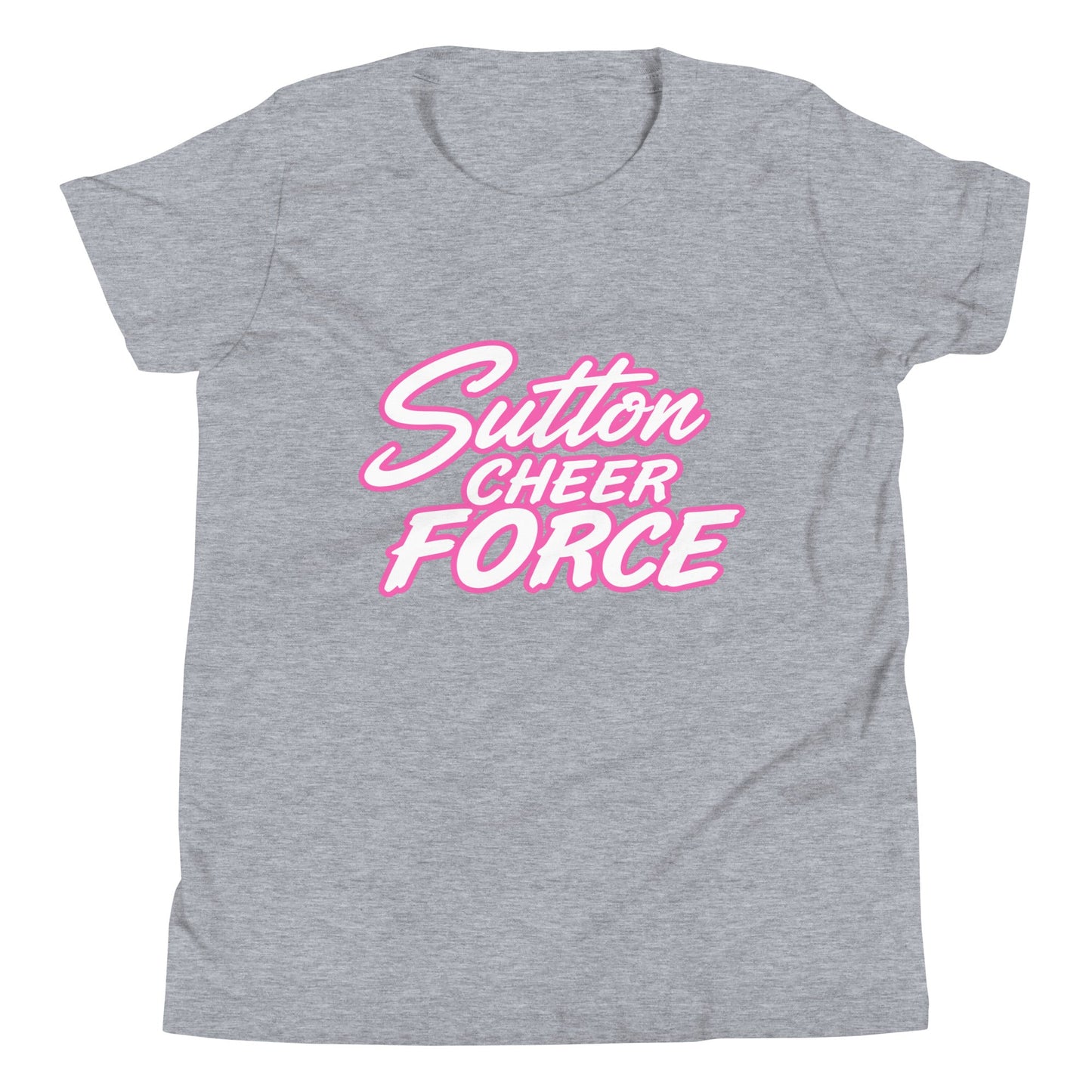 Performance | Youth T-Shirt | Sutton Cheer Force | Script Logo