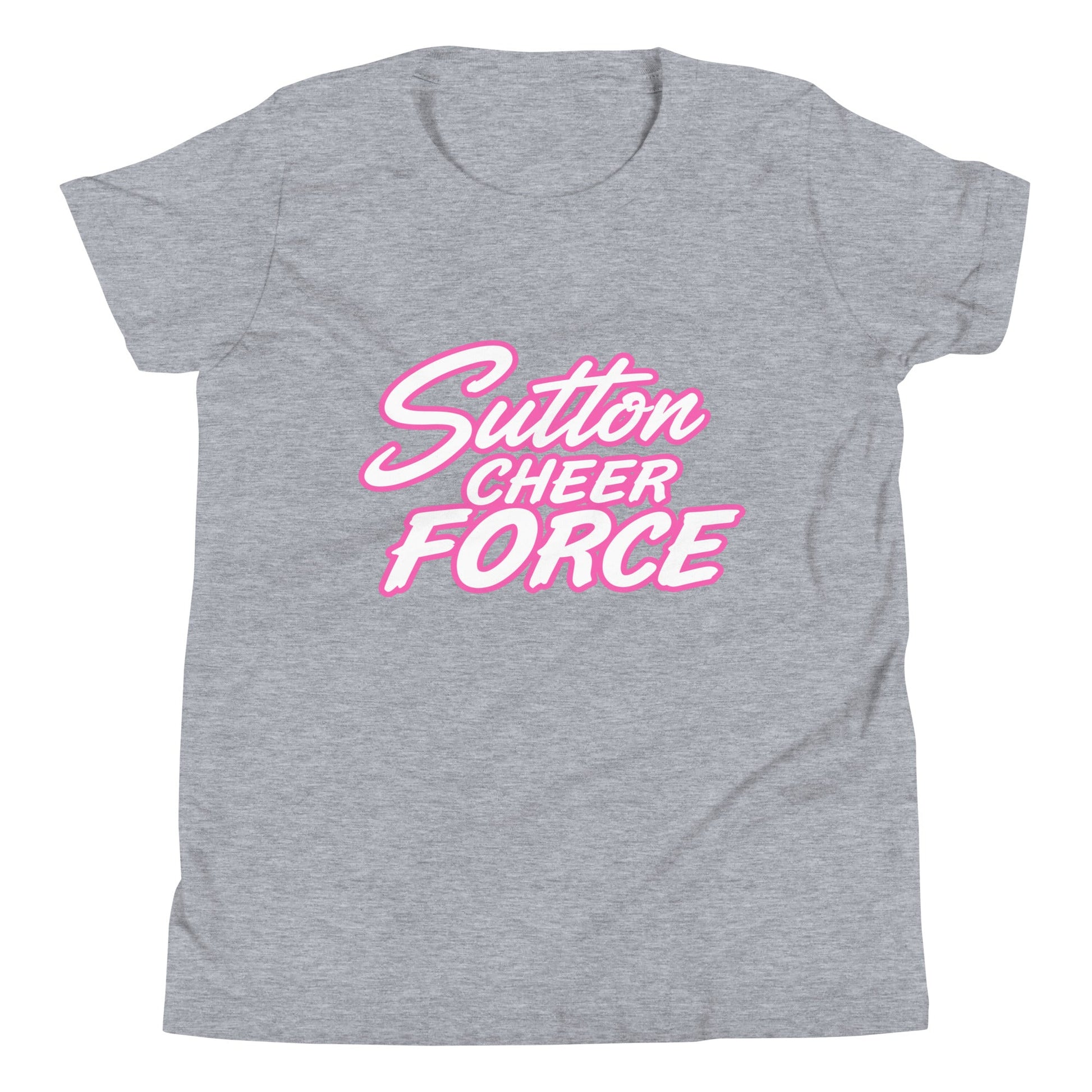 Performance | Youth T-Shirt | Sutton Cheer Force | Script Logo