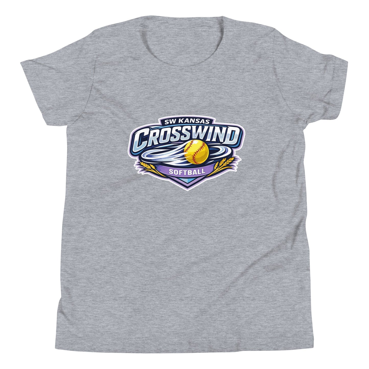 Performance | Youth T-Shirt | SW Kansas Crosswind | Shield Logo