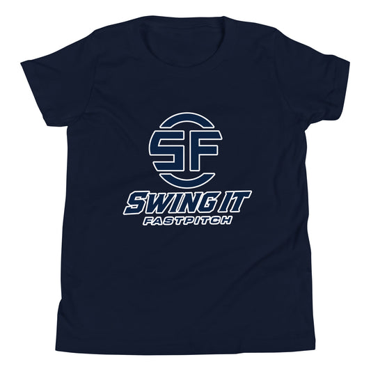 Performance | Youth T-Shirt | Swing It Fastpitch | Crest Logo