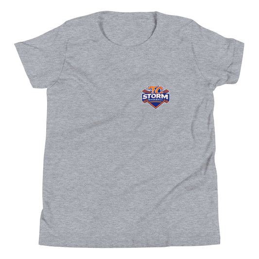 Performance | Youth T-Shirt | TC Storm baseball | TC Badge Logo