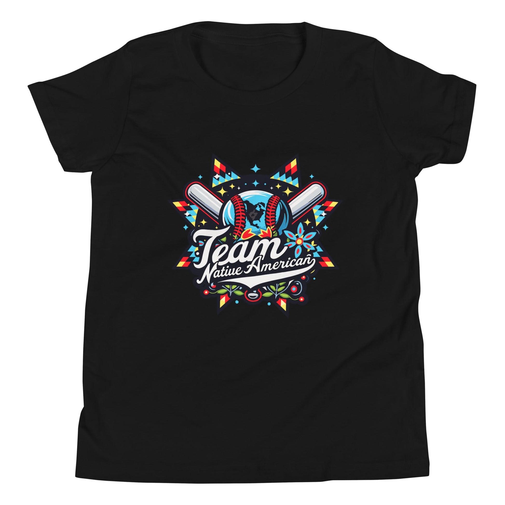 Performance | Youth T-Shirt | Team Native American | Tribal Emblem Logo