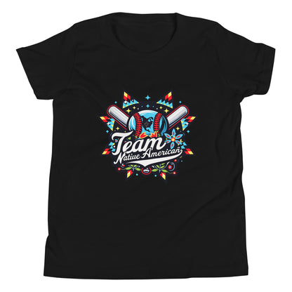 Performance | Youth T-Shirt | Team Native American | Tribal Emblem Logo