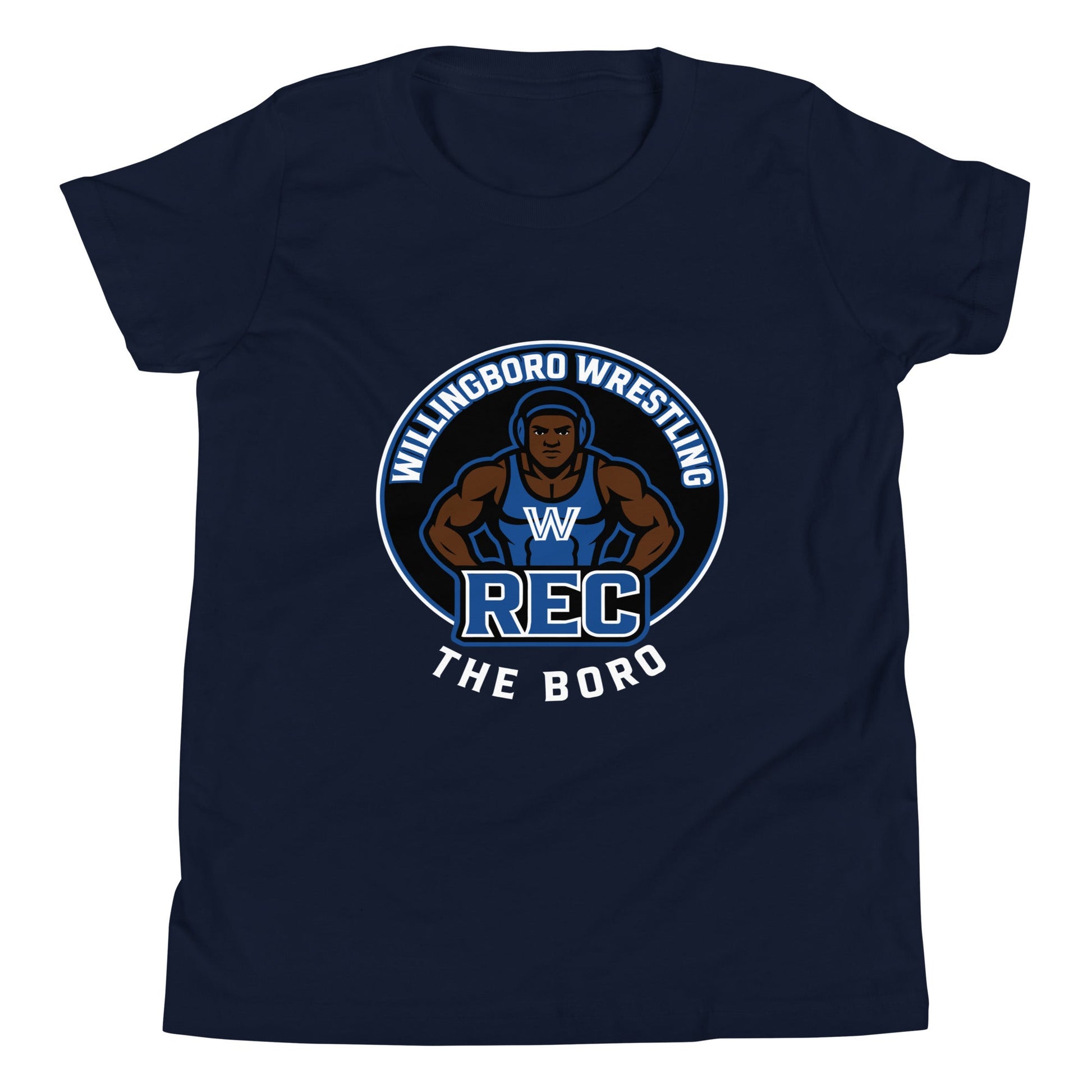 Performance | Youth T-Shirt | The Boro Brand | Wrestler Logo