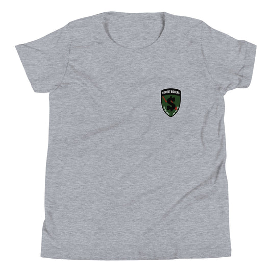 Performance | Youth T-Shirt | The Lowest Bidders | Shield Logo