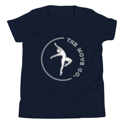 Performance | Youth T-Shirt | The Move Co. | Dance Crest Logo