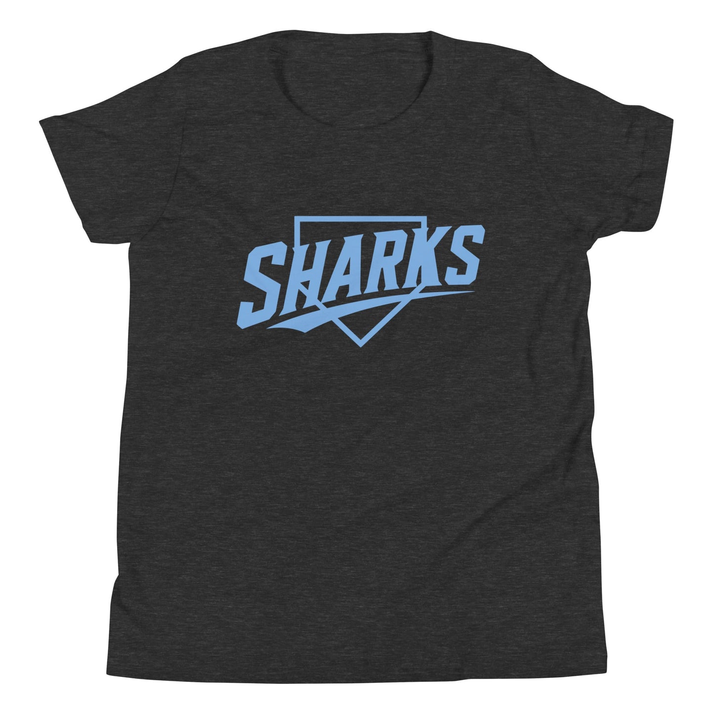 Performance | Youth T-Shirt | The Sharks Baseball Team | Crest Logo