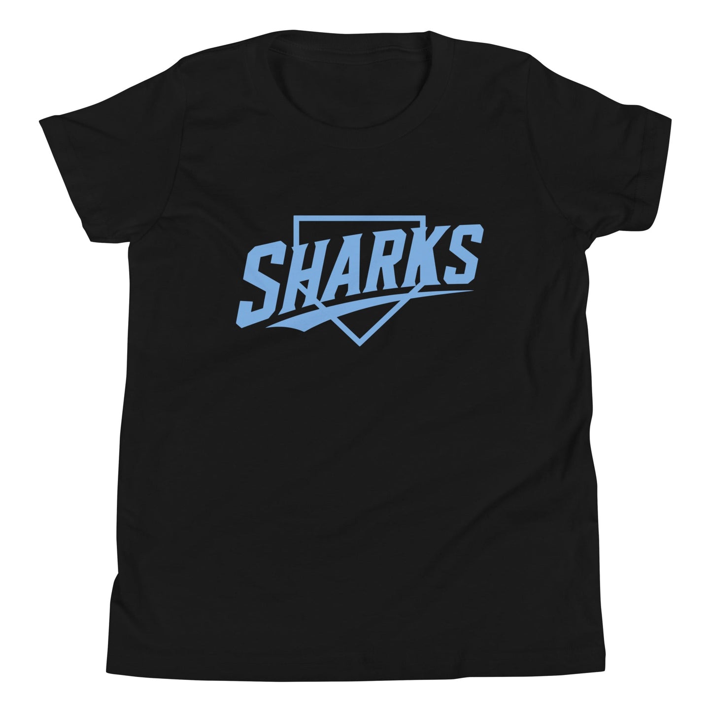Performance | Youth T-Shirt | The Sharks Baseball Team | Crest Logo