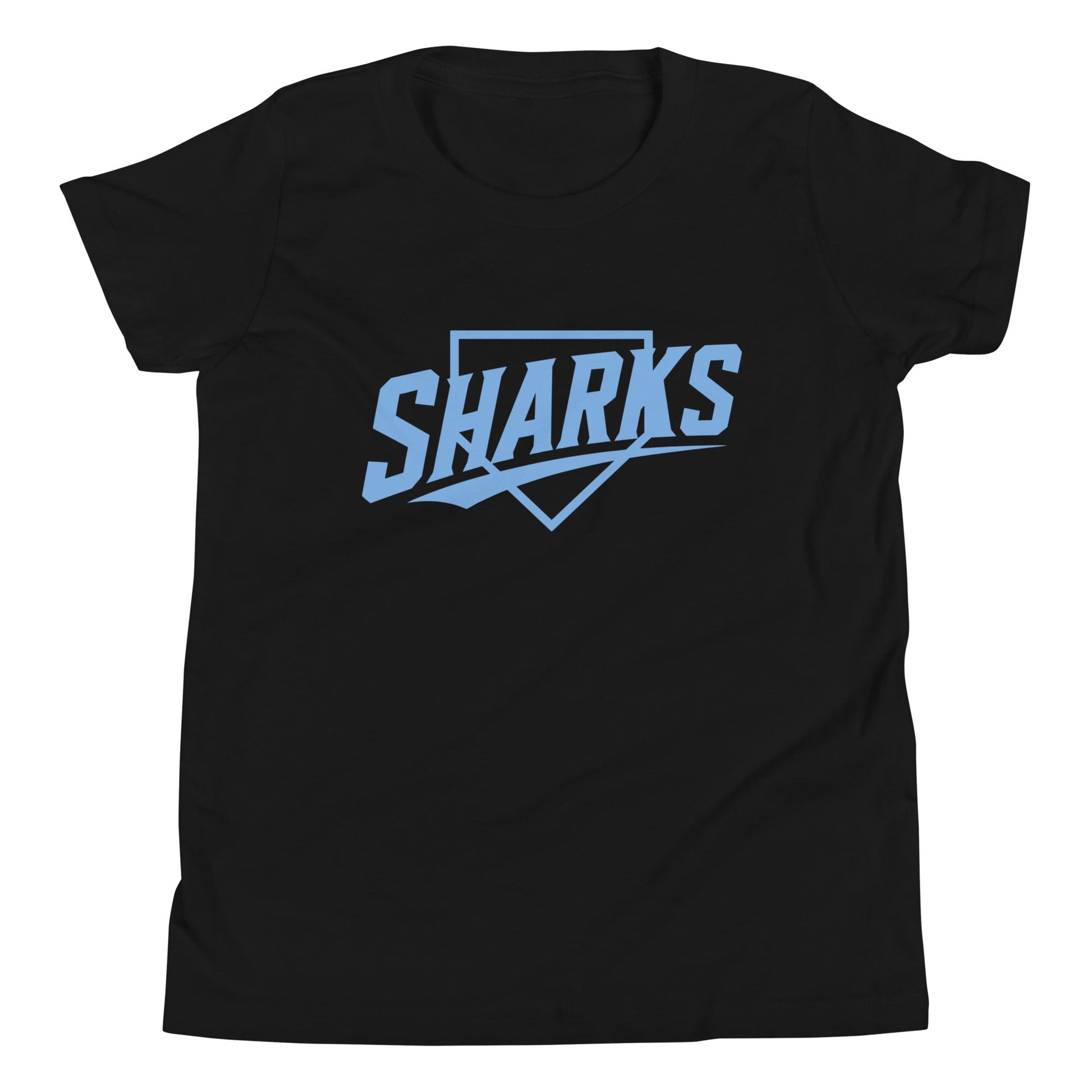 Performance | Youth T-Shirt | The Sharks Baseball Team | Crest Logo