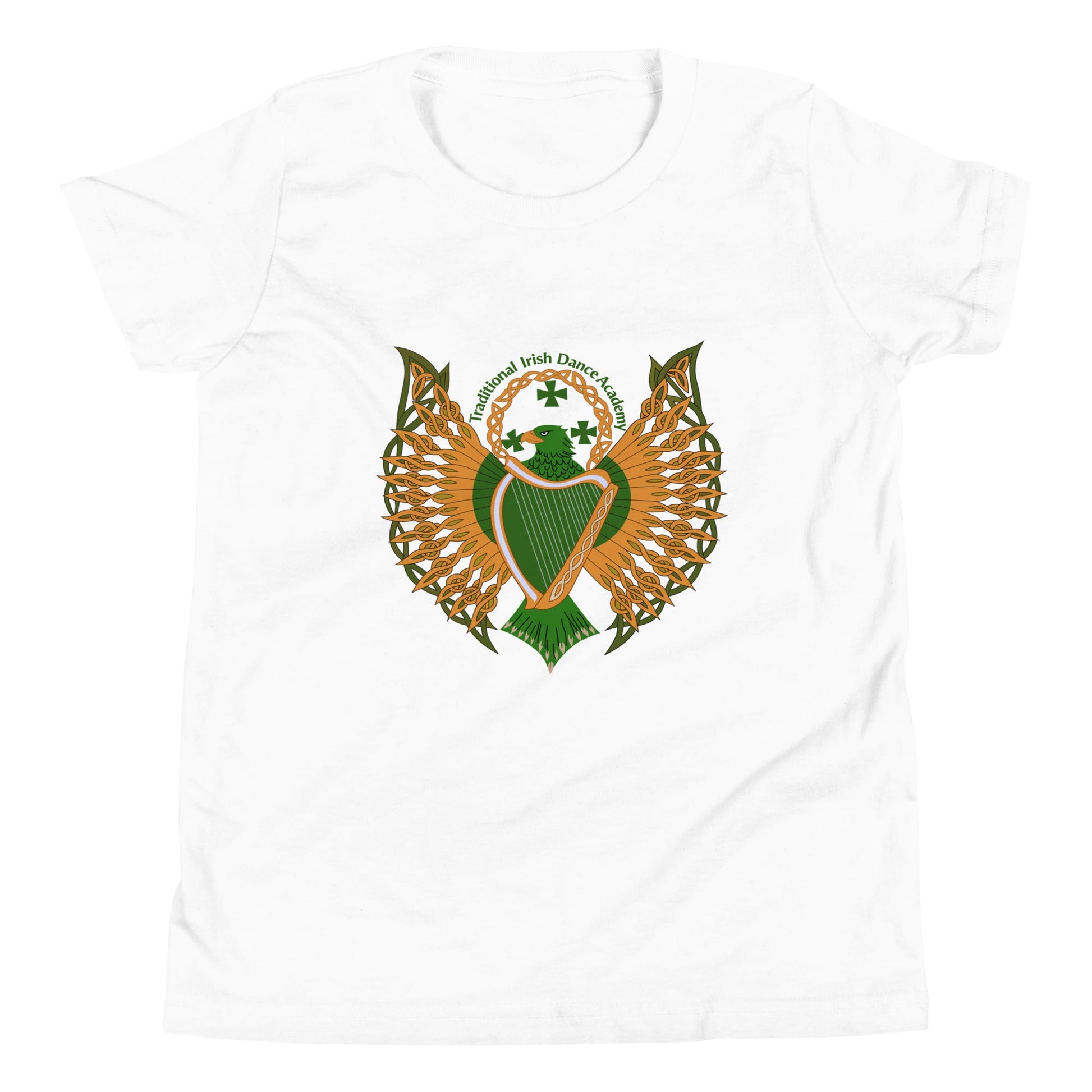 Performance | Youth T-Shirt | The Traditional Irish Dance Academy | Logo