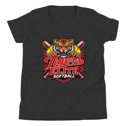 Performance | Youth T-Shirt | Tigers Elite Softball | Emblem Logo