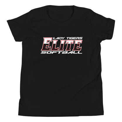 Performance | Youth T-Shirt | Tigers Elite Softball | Modern Script Logo