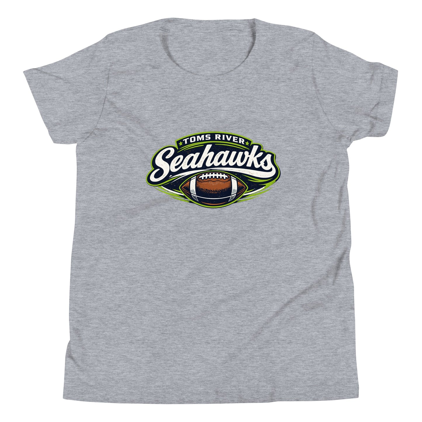 Performance | Youth T-Shirt | Toms River Seahawks | Football Emblem Logo