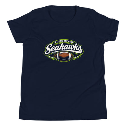 Performance | Youth T-Shirt | Toms River Seahawks | Football Emblem Logo