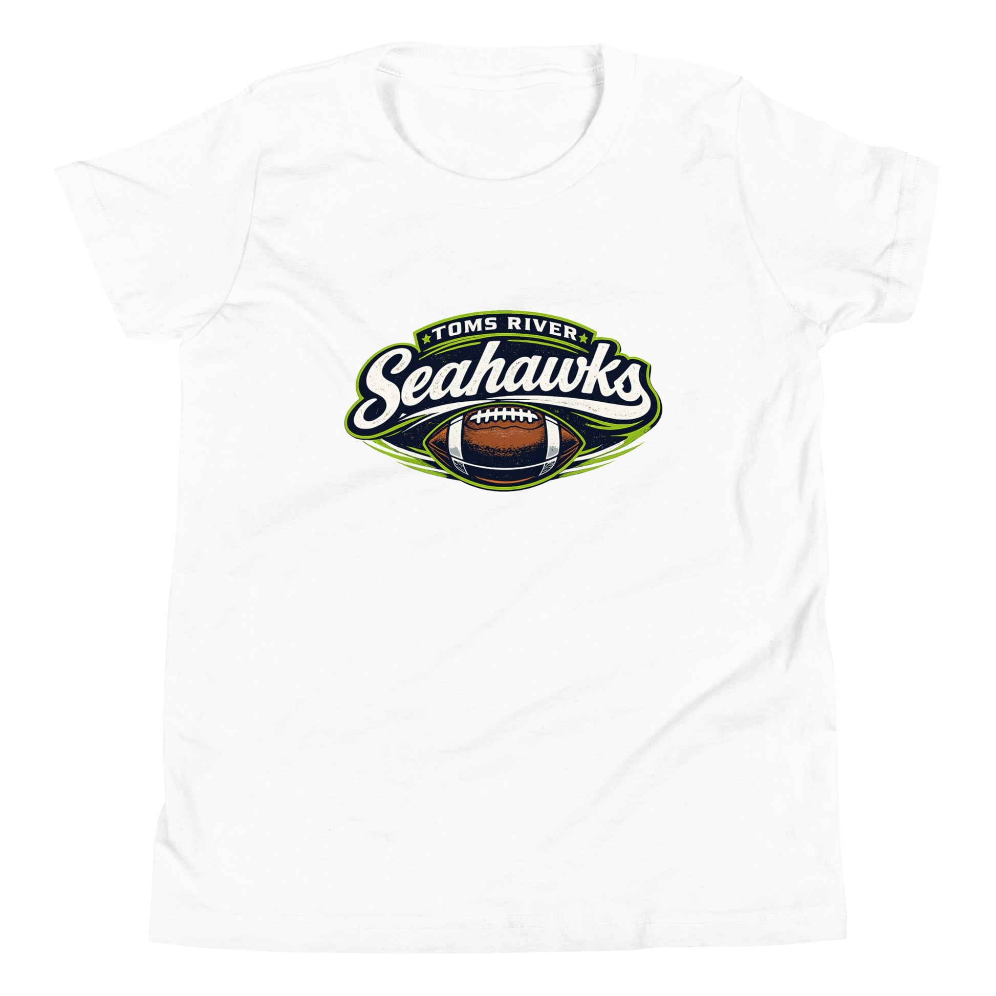 Performance | Youth T-Shirt | Toms River Seahawks | Football Emblem Logo