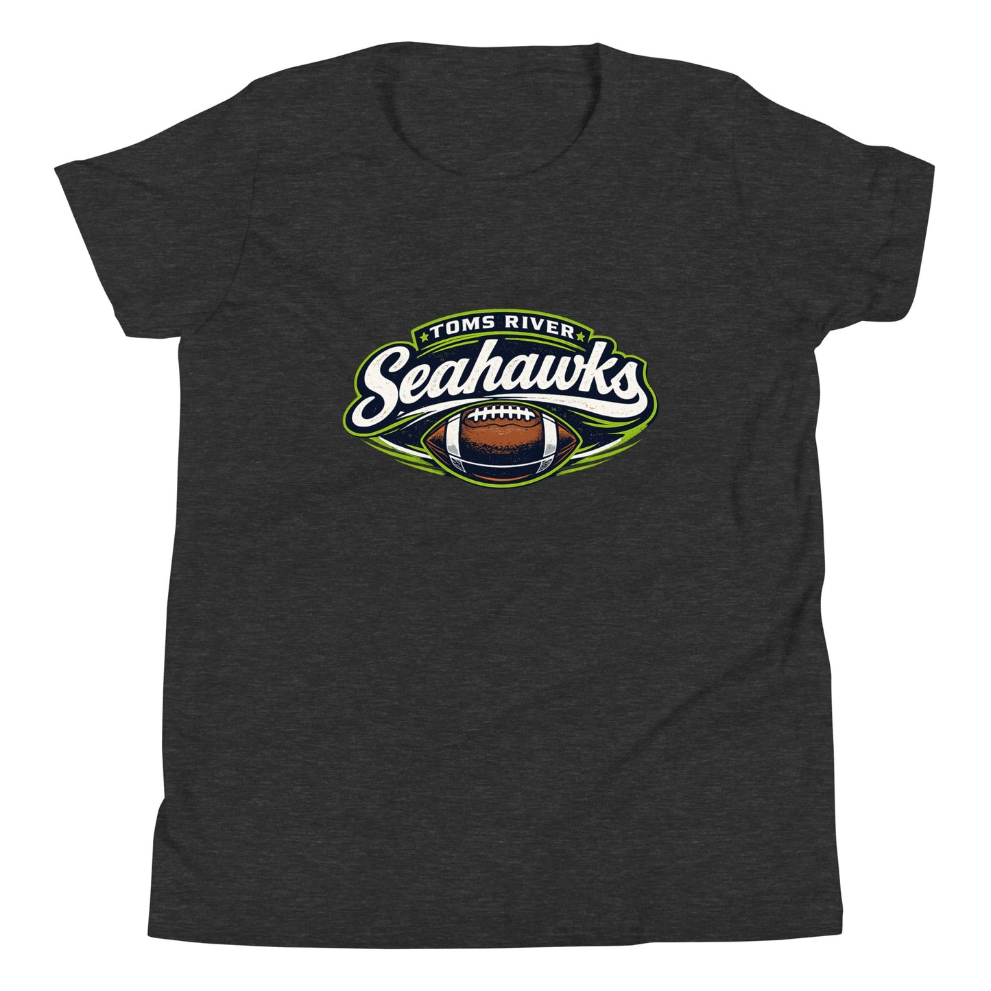 Performance | Youth T-Shirt | Toms River Seahawks | Football Emblem Logo