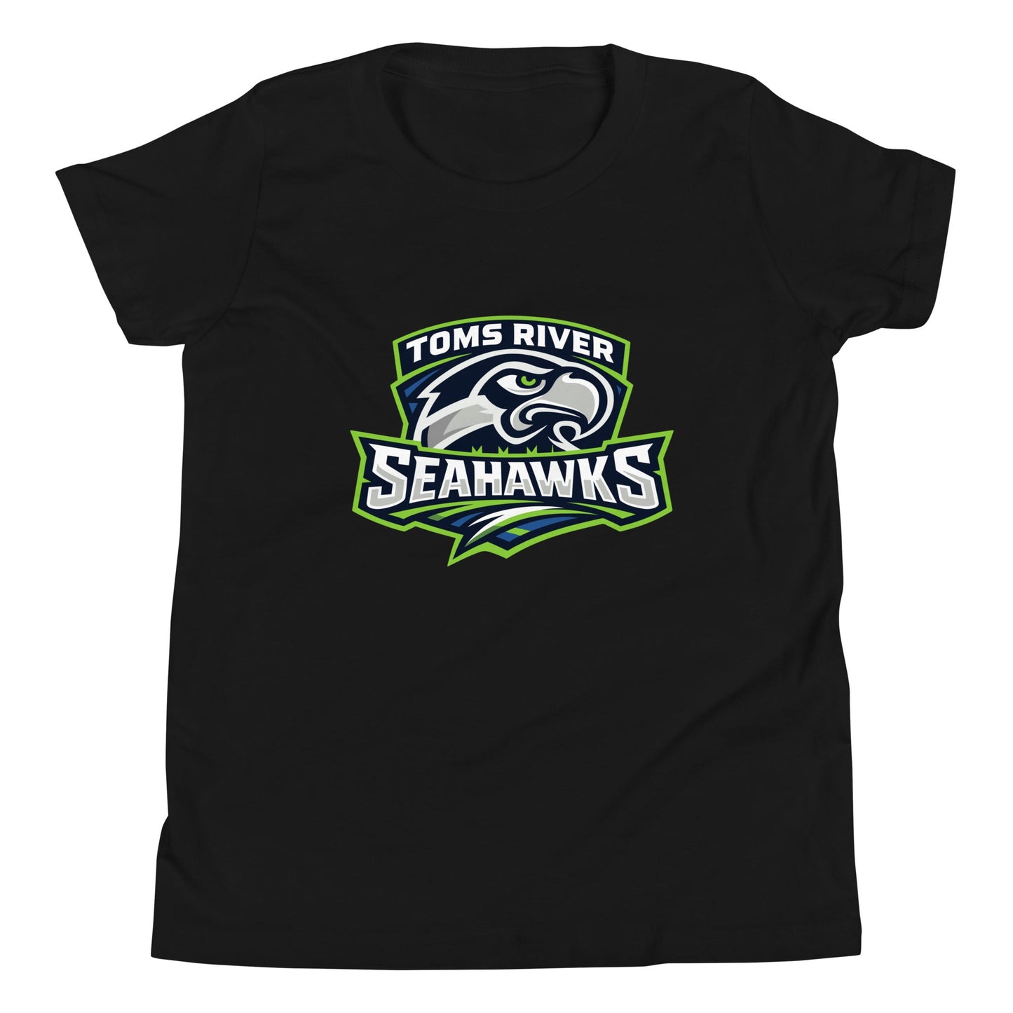 Performance | Youth T-Shirt | Toms River Seahawks | Mascot Script Logo