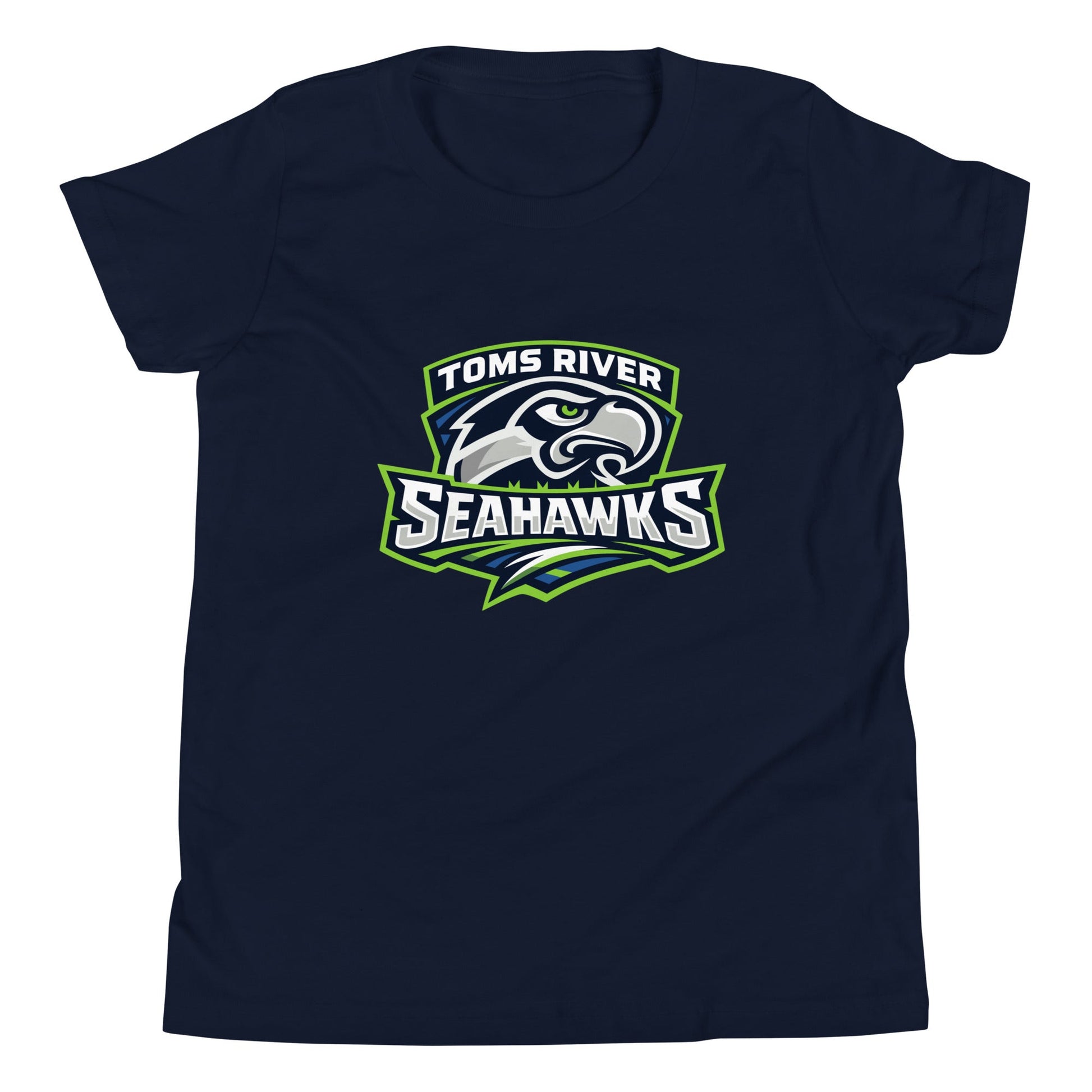 Performance | Youth T-Shirt | Toms River Seahawks | Mascot Script Logo