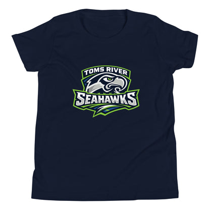 Performance | Youth T-Shirt | Toms River Seahawks | Mascot Script Logo