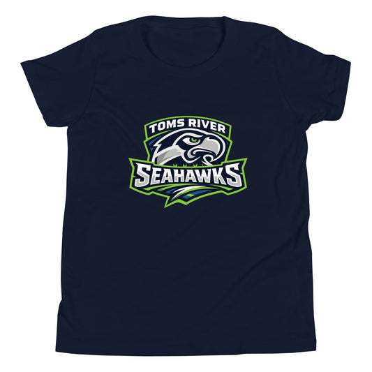 Performance | Youth T-Shirt | Toms River Seahawks | Mascot Script Logo
