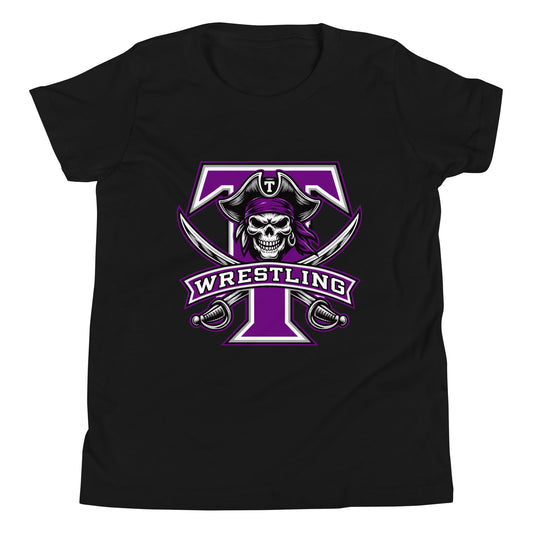 Performance | Youth T-Shirt | Tottenville wrestling club | Emblem Logo