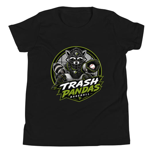 Performance | Youth T-Shirt | Trash Pandas Baseball Organization | Athletics Logo