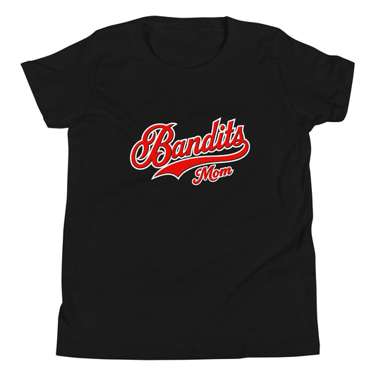 Performance | Youth T-Shirt | Tri - City Baseball | Bandits Mom Logo