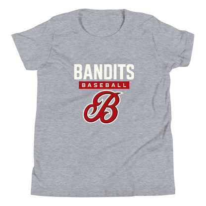 Performance | Youth T-Shirt | Tri - City Baseball | Varsity Script Logo