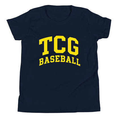 Performance | Youth T-Shirt | Tri-County Ghosts | TCG Crest Alt Logo