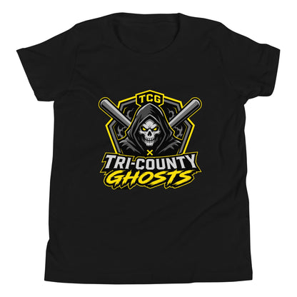 Performance | Youth T-Shirt | Tri-County Ghosts | Vanguard Ghosts Logo