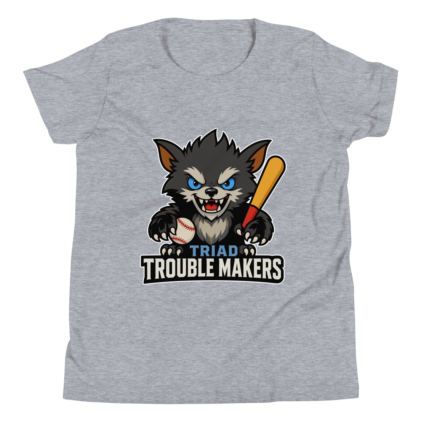 Performance | Youth T-Shirt | Triad Troublemakers | Mascot Logo