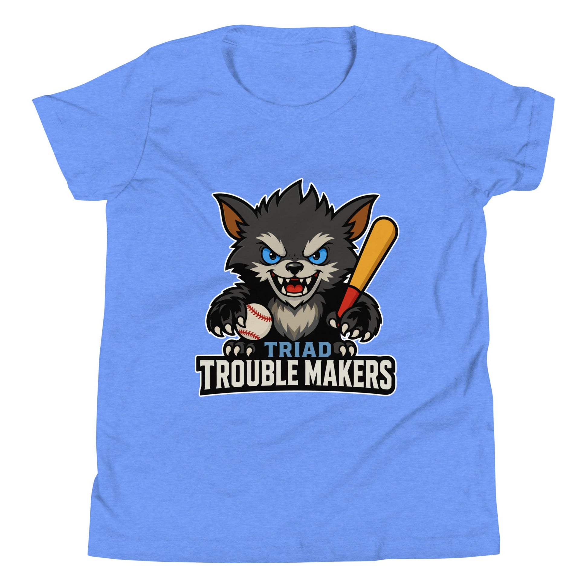 Performance | Youth T-Shirt | Triad Troublemakers | Mascot Logo