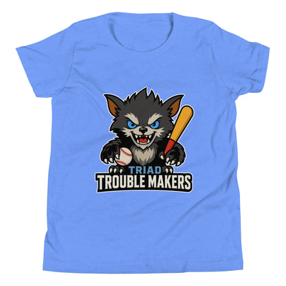 Performance | Youth T-Shirt | Triad Troublemakers | Mascot Logo