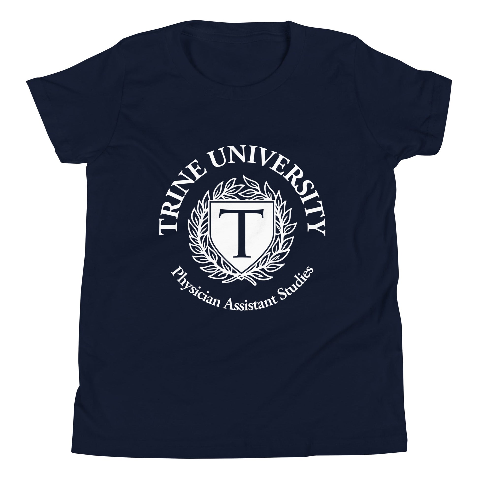 Performance | Youth T-Shirt | Trine PA program | Emblem Logo