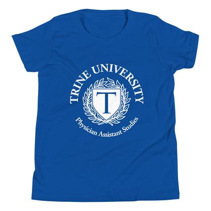 Performance | Youth T-Shirt | Trine PA program | Emblem Logo