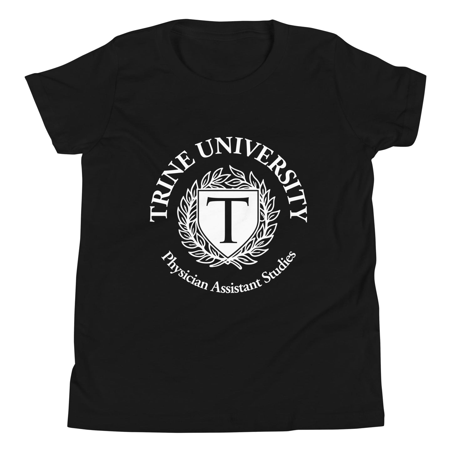 Performance | Youth T-Shirt | Trine PA program | Emblem Logo