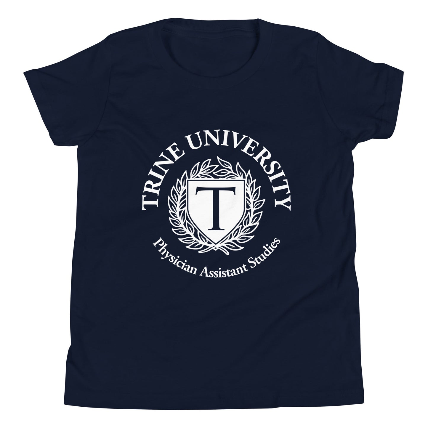 Performance | Youth T-Shirt | Trine PA program | Emblem Logo