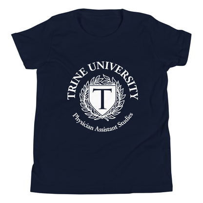 Performance | Youth T-Shirt | Trine PA program | Emblem Logo