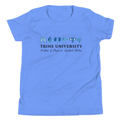 Performance | Youth T-Shirt | Trine PA program | Modern Script Logo