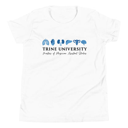 Performance | Youth T-Shirt | Trine PA program | Modern Script Logo