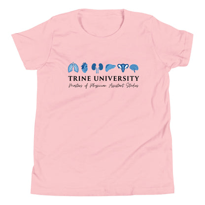 Performance | Youth T-Shirt | Trine PA program | Modern Script Logo