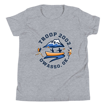 Performance | Youth T-Shirt | Troop 2002 | Trailblazer Crest Logo